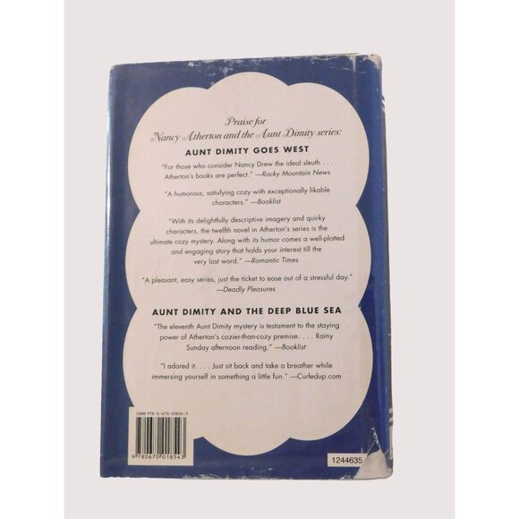 Aunt Dimity Vampire Hunter Nancy Atherton 2008 HCDJ Paranomal Detective Series - Picture 2 of 5